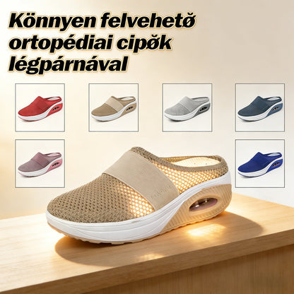 Casualowe pantofle na skośnym obcasie z materiału tekstylnego wygodne rozmiary EU 35-43 płatność przy odbiorze