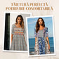 ✨【S-4XL】👗 Női elegáns bohém nyomtatott ruha