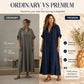 Damski minimalistyczny jednokolorowy maxi dress