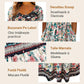✨【S-4XL】👗 Női elegáns bohém nyomtatott ruha