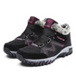 Wysokie buty zimowe unisex, ciepłe i wygodne na mroźne dni