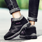 Wysokie buty zimowe unisex, ciepłe i wygodne na mroźne dni