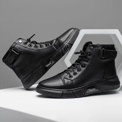 Wysokiej jakości skórzane buty męskie 👞