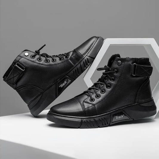 Wysokiej jakości skórzane buty męskie 👞