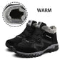 Wysokie buty zimowe unisex, ciepłe i wygodne na mroźne dni