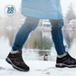 Wysokie buty zimowe unisex, ciepłe i wygodne na mroźne dni