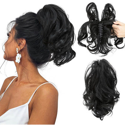 ✨ Akcesoria do włosów Diy Curly Bun