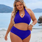 🔥👙Tummy Control fürdőruhák Szerény, magas derekú bikini szettek