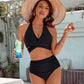 🔥👙Tummy Control fürdőruhák Szerény, magas derekú bikini szettek