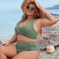 🔥👙Tummy Control fürdőruhák Szerény, magas derekú bikini szettek