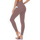 🌸🍑 Magas Derékú Fitnesz Nadrág: Feneket Formáló és Hasat Karcsúsító Hatás! ✨