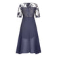 👗🌸 Sukienka midi z haftem – kwiatowa, zwiewna, podkreślająca sylwetkę i idealna na wydarzenia!