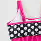 👙 Retró pöttyös két részes fürdőruha női S-3XL