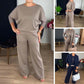 💝 Elegancki damski zestaw 3-częściowy długi kardigan bluzka spodnie rozmiary S-5XL