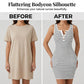 Női csíkos bodycon tank ruha