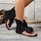 👡🎀 Retro, aranyos, nyitott orrú szandál nagy masnival (EU 36-43) ✨