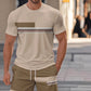 Komplet 2-częściowy: T-shirt i spodenki męskie