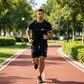 Męski komplet z nadrukiem: koszulka i spodenki 2-częściowy