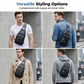 🎒 Vízálló retro bőr válltáska, stílusos és praktikus napi ingázáshoz