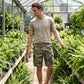 Męskie Luźne Szorty Cargo – Wiele Kieszeni, Oddychające, Wytrzymałe