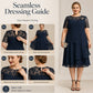 🌸👗✨ KORLÁTOZOTT IDEIG 45% KEDVEZMÉNY! Női elegáns, nagy méretű csipkés réteges midi ruha – Légáteresztő sifon, előnyös magas derék és alkalmi stílus