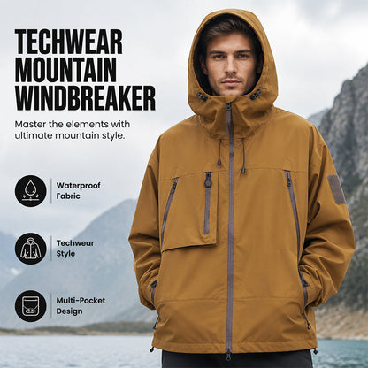 Kurtka Hardshell Unisex Wodoodporna Wiatroszczelna
