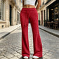 🌸Wyprzedaż 49% OFF👖Spodnie damskie z wysokim stanem, dzwony