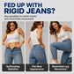 Dżinsy Harem z Wysokim Stanem, Elastyczne z Tyłu, Denim Vintage Wash, Głębokie Kieszenie — Miejski Komfort