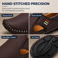 Męskie casualowe mokasyny typu slip-on, oddychające