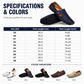 Męskie casualowe mokasyny typu slip-on, oddychające