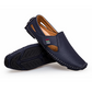 Męskie casualowe mokasyny typu slip-on, oddychające