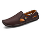Męskie casualowe mokasyny typu slip-on, oddychające