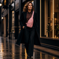 Lekka pikowana torba crossbody sling damska, wygodna torba na ramię