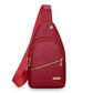 Lekka pikowana torba crossbody sling damska, wygodna torba na ramię