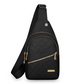 Lekka pikowana torba crossbody sling damska, wygodna torba na ramię