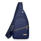 Lekka pikowana torba crossbody sling damska, wygodna torba na ramię