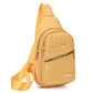 Lekka pikowana torba crossbody sling damska, wygodna torba na ramię