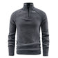 🧥 Męski sweter z polaru, pół‑zamek, ciepły wytrzymały | M‑4XL, 3 kolory
