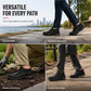 Męskie casualowe buty slip-on ze skóry