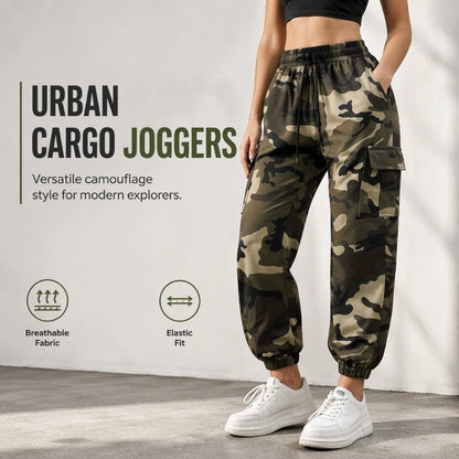👖Nowości - Luźne spodnie cargo typu jogger z wysokoelastyczną tkaniną – funkcjonalne kieszenie i zwężana sylwetka do aktywnego miejskiego stylu