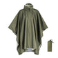🌧️✨ Nieprzemakalny ponczo unisex, ultralekki 320 g, z kapturem, składany — trekking, jazda na rowerze, podróże — 9 kolorów ❤️
