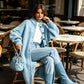 🛍️🧥Nowości - Długi sweter rozpinany damski z grubej dzianiny