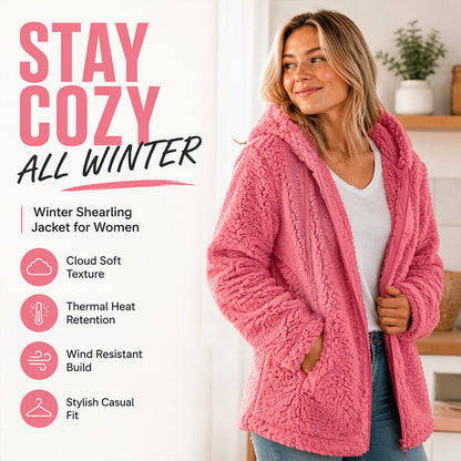 ❄️Damski przytulny polar z kapturem i zamkiem – miękki, ciepły i idealny do codziennego życia🧥