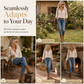 👚✨Elegancka, luźna bluzka damska z długim rękawem i koronkowym wykończeniem